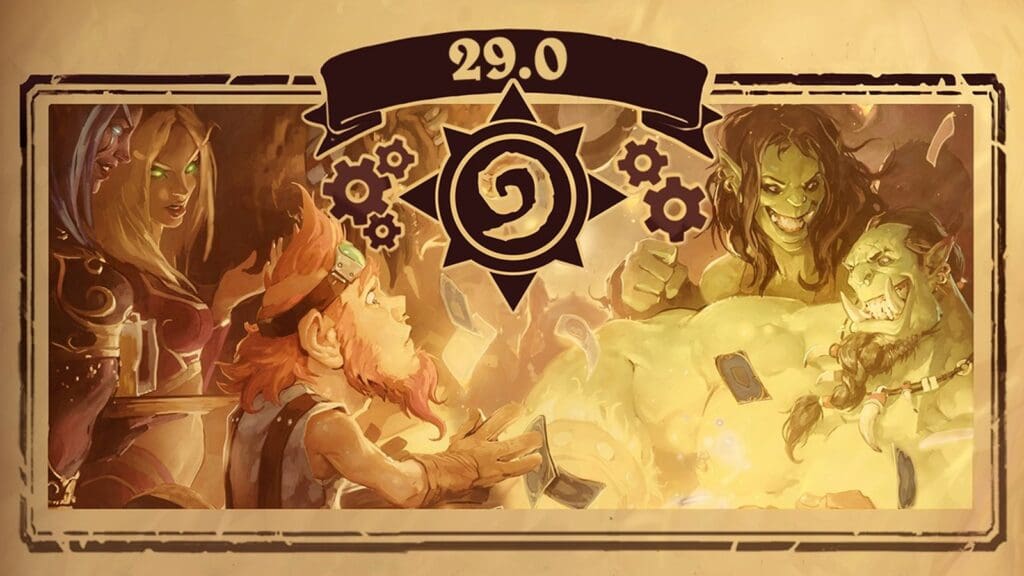 Hearthstone Patch Notes 29.0 Update